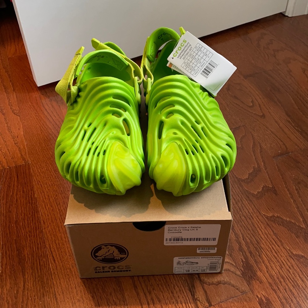 Authentic Croc x Salehe Bembury crocodile